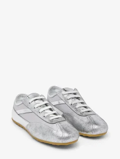 Men's Boxe Sneaker in Silver