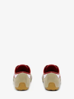 Men's Boxe Sneaker in White/Red