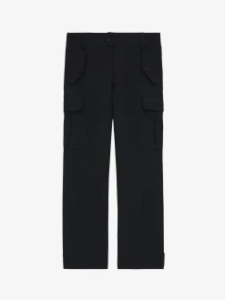 Men's Cargo Trousers in Black