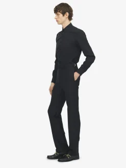 Men's Chain Harness Shirt in Black