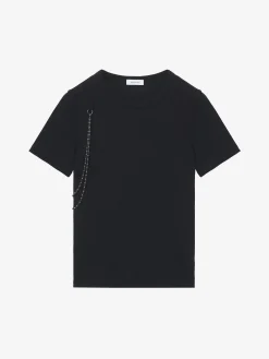 Men's Chain Harness T-shirt in Black