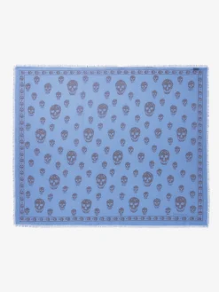 Men's Classic Skull Foulard in Blue