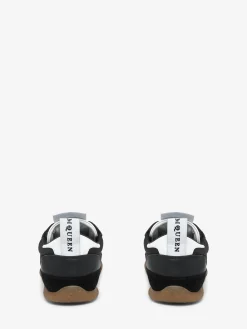 Men's EC1 Sneaker in Black/White