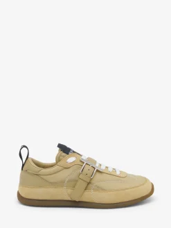 Men's EC1 T-Bar Sneaker in Brown