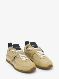 Men's EC1 T-Bar Sneaker in Brown