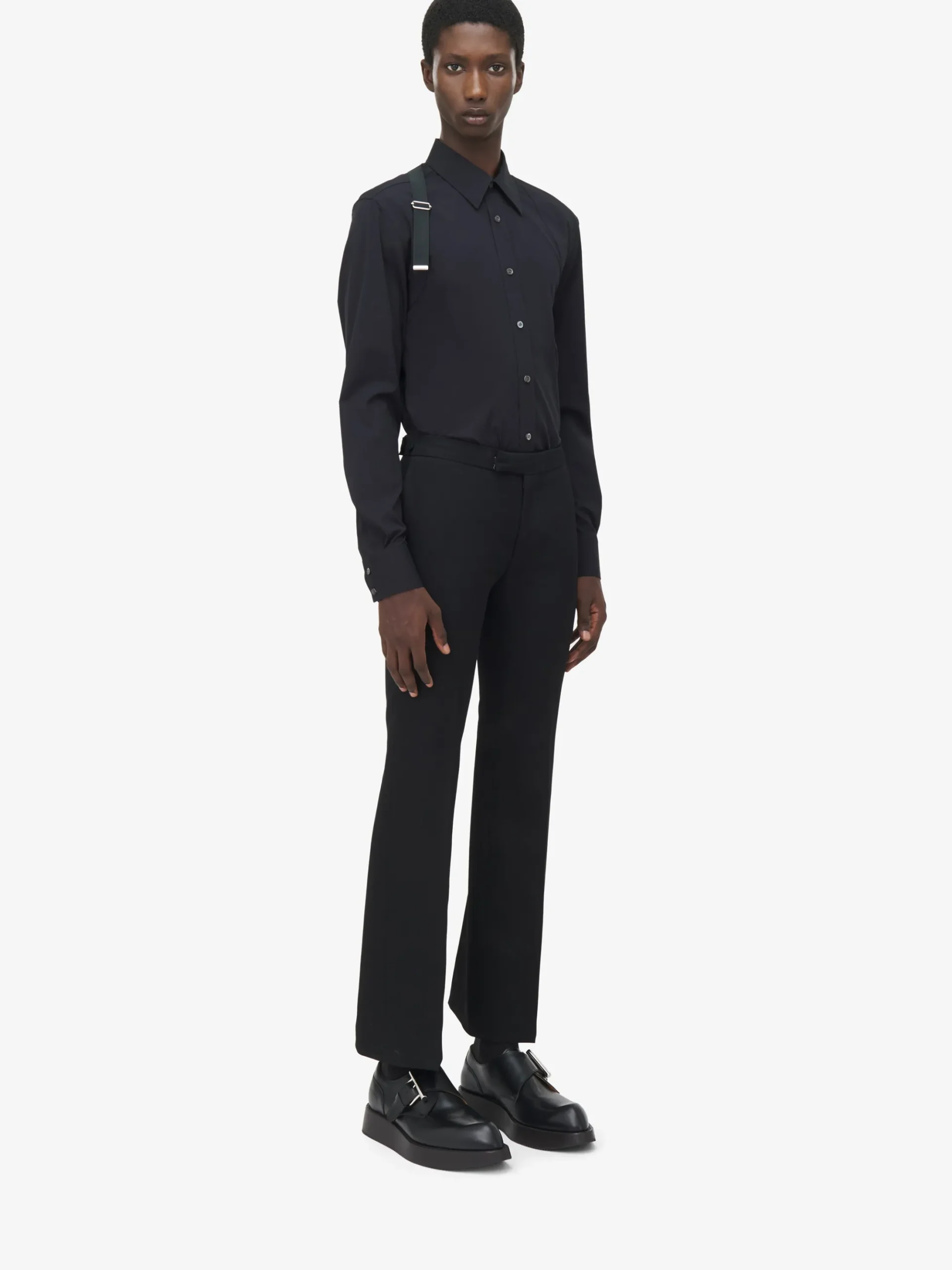 Men's Harness Shirt in Black