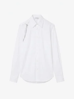 Men's Harness Shirt in Optical White