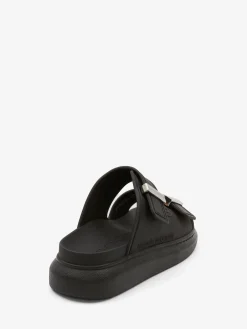 Men's Hybrid Slide in Black/Silver