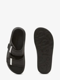 Men's Hybrid Slide in Black/Silver