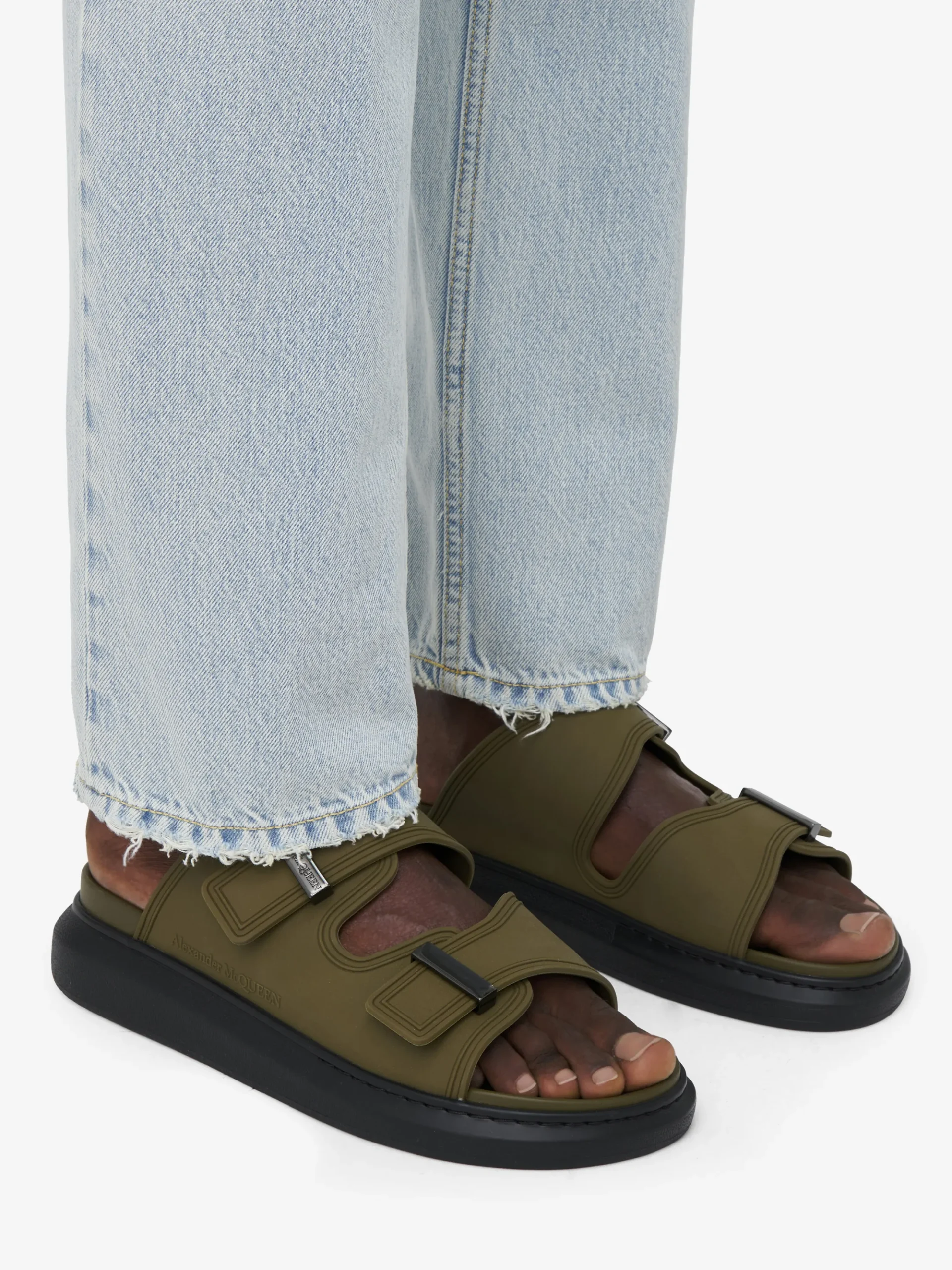 Men's Hybrid Slide in Khaki