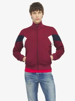 Men's McQueen Logo Track Jacket in Red
