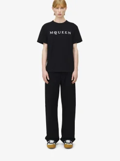 Men's McQueen-T-Shirt in Black