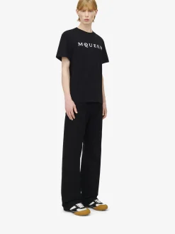 Men's McQueen-T-Shirt in Black
