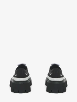 Men's Ollie Sneaker in Black/White