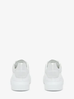 Men's Oversized Sneaker in White/Silver
