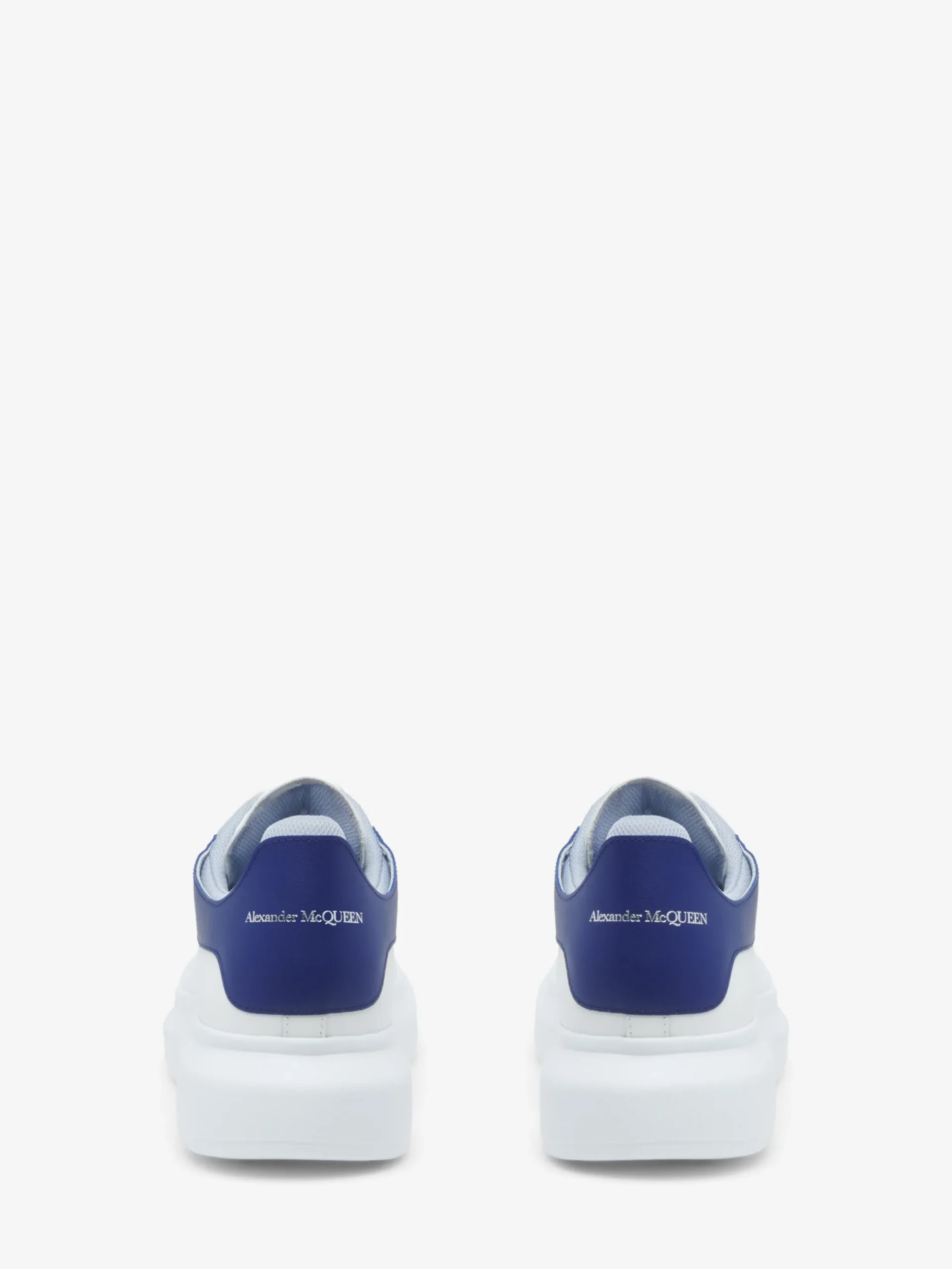 Men's Oversized Sneaker in White/Blue