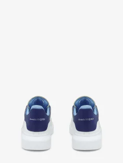 Men's Oversized Sneaker in White/Blue