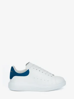 Men's Oversized Sneaker in White/Paris Blue