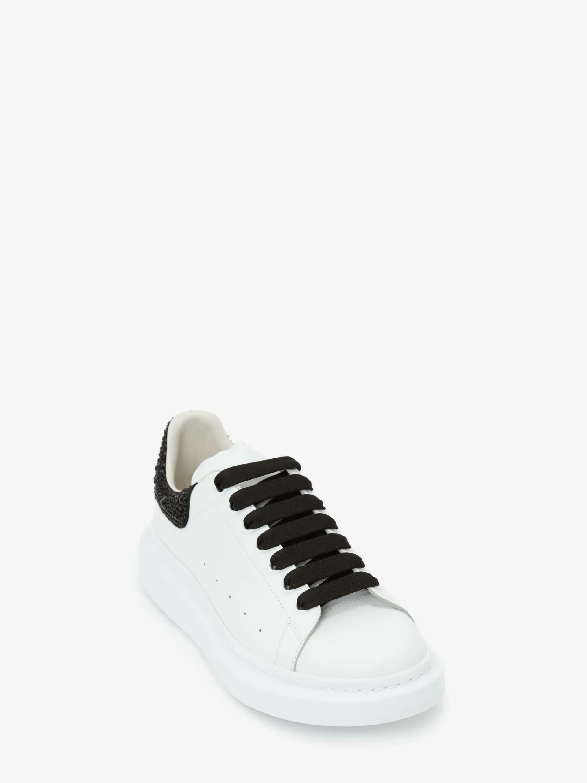 Men's Oversized Sneaker in White/Jet Black