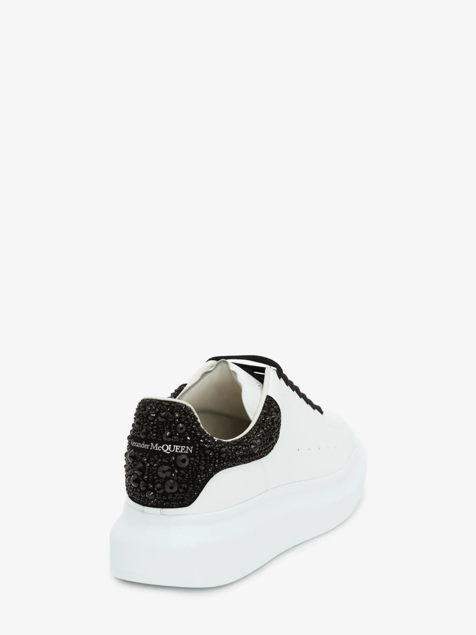 Men's Oversized Sneaker in White/Jet Black