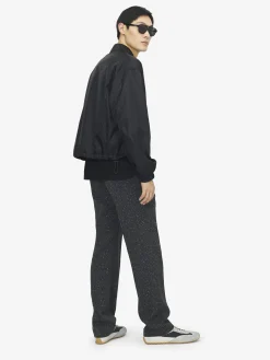 Men's Skull Jacquard Jacket in Black