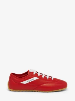 Women's Boxe Sneaker in Red