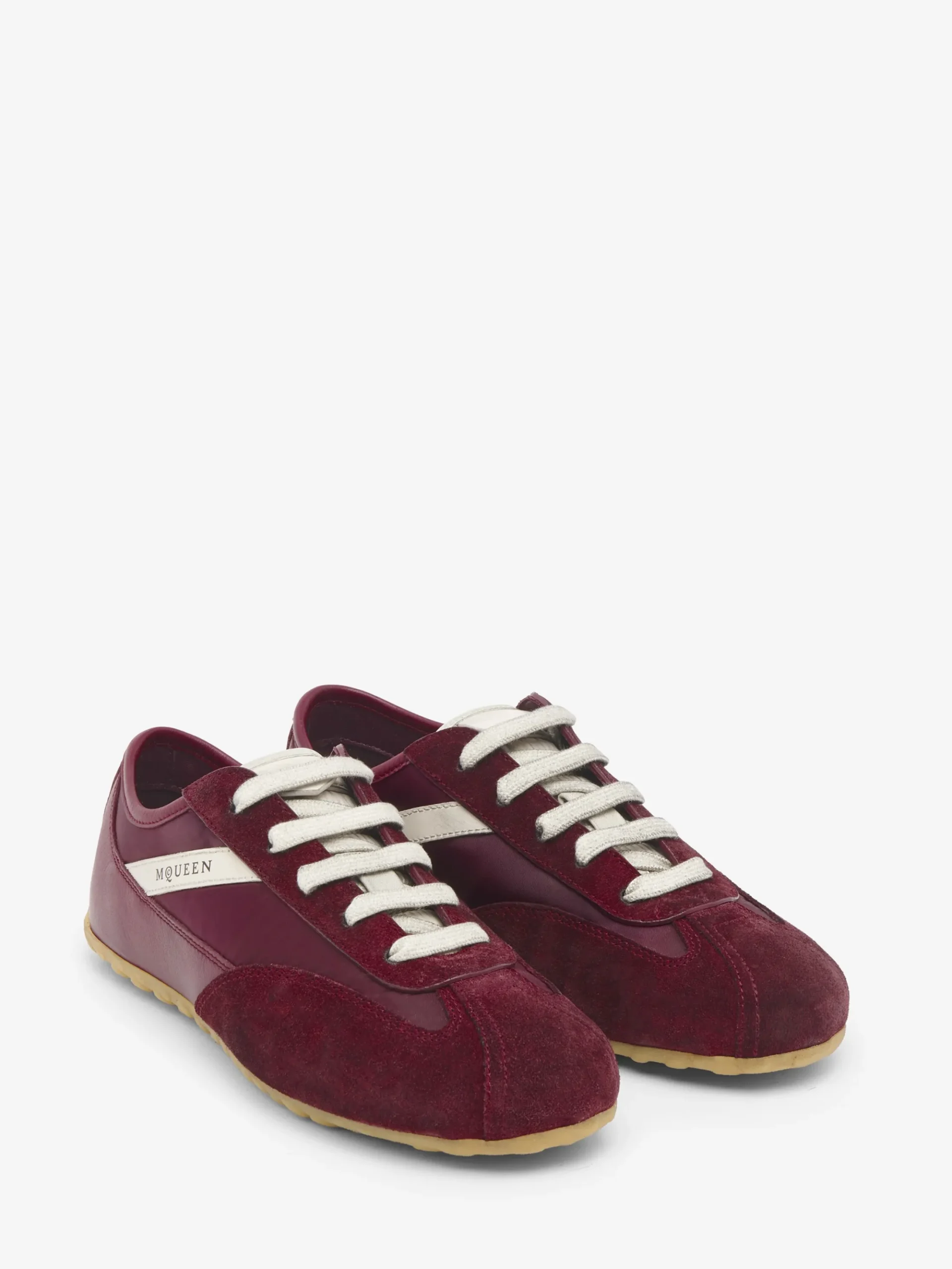 Women's Boxe Sneaker in Ruby Red