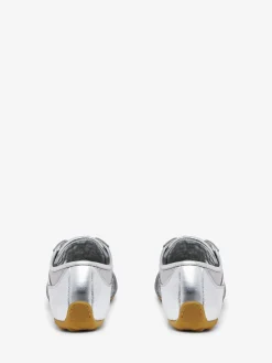 Women's Boxe Sneaker in Silver