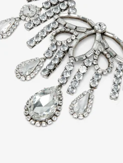 Women's Chandelier Necklace in Antique Silver-finish
