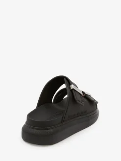 Women's Hybrid Slide in Black/Silver
