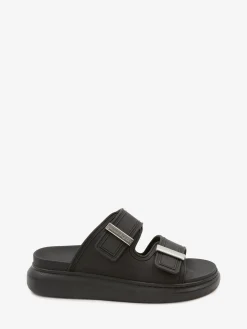 Women's Hybrid Slide in Black/Silver