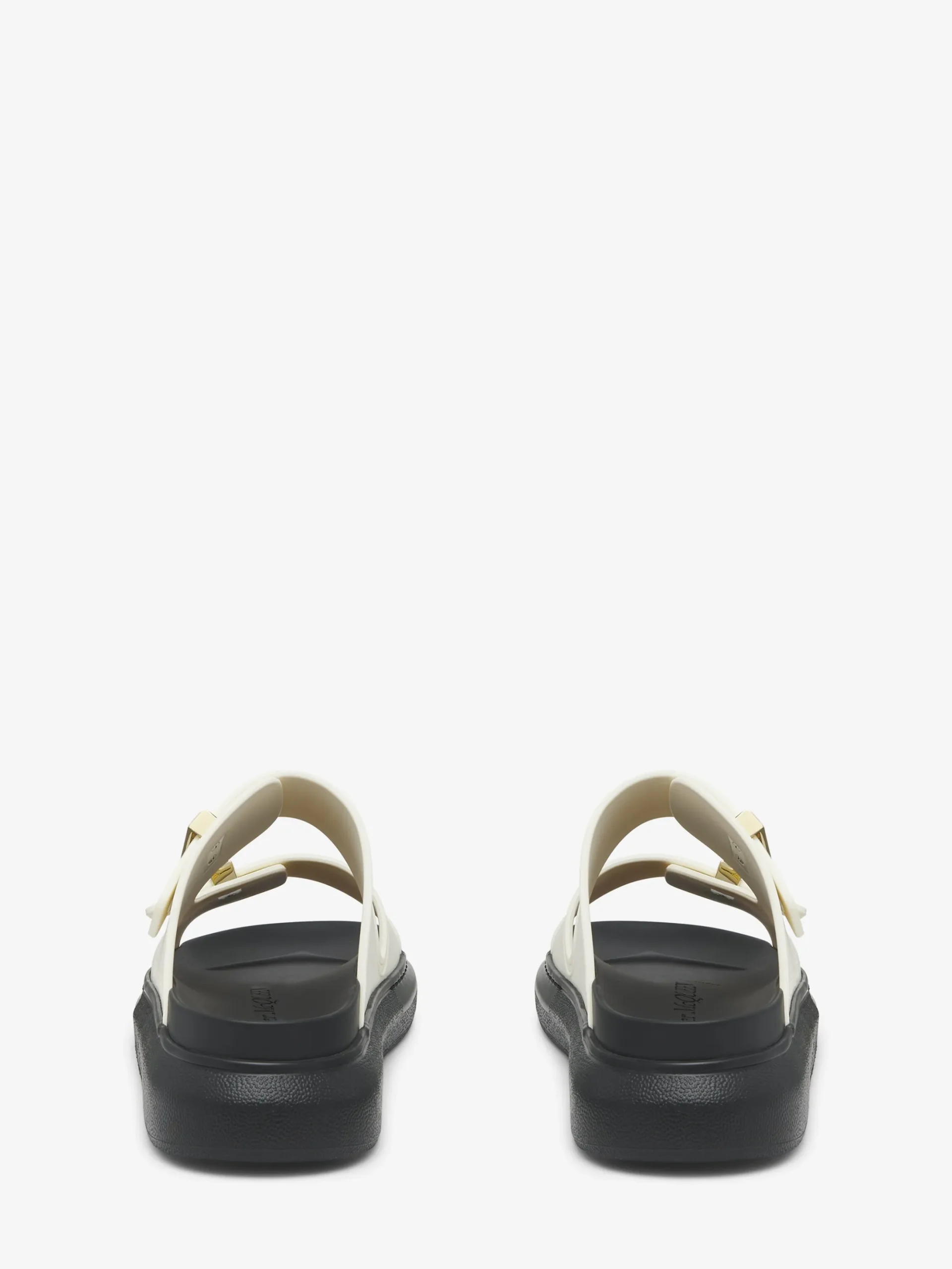 Women's Hybrid Slide in White/Black