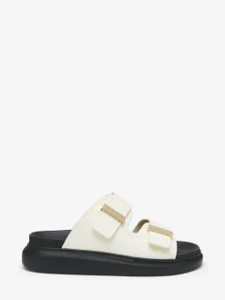 Women's Hybrid Slide in White/Black