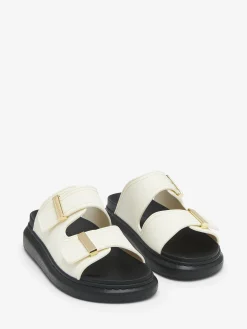 Women's Hybrid Slide in White/Black