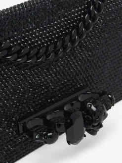Women's Jewelled Shoulder Mini in Black