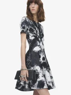 Women's Jewelled Shoulder Mini in Black