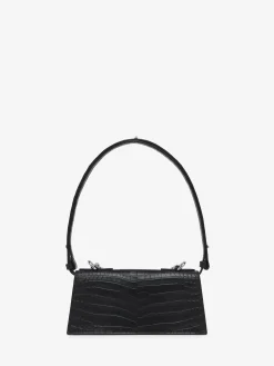 Women's Jewelled Shoulder Mini in Black