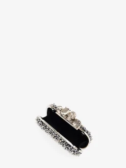 Women's Knuckle Clutch in Black