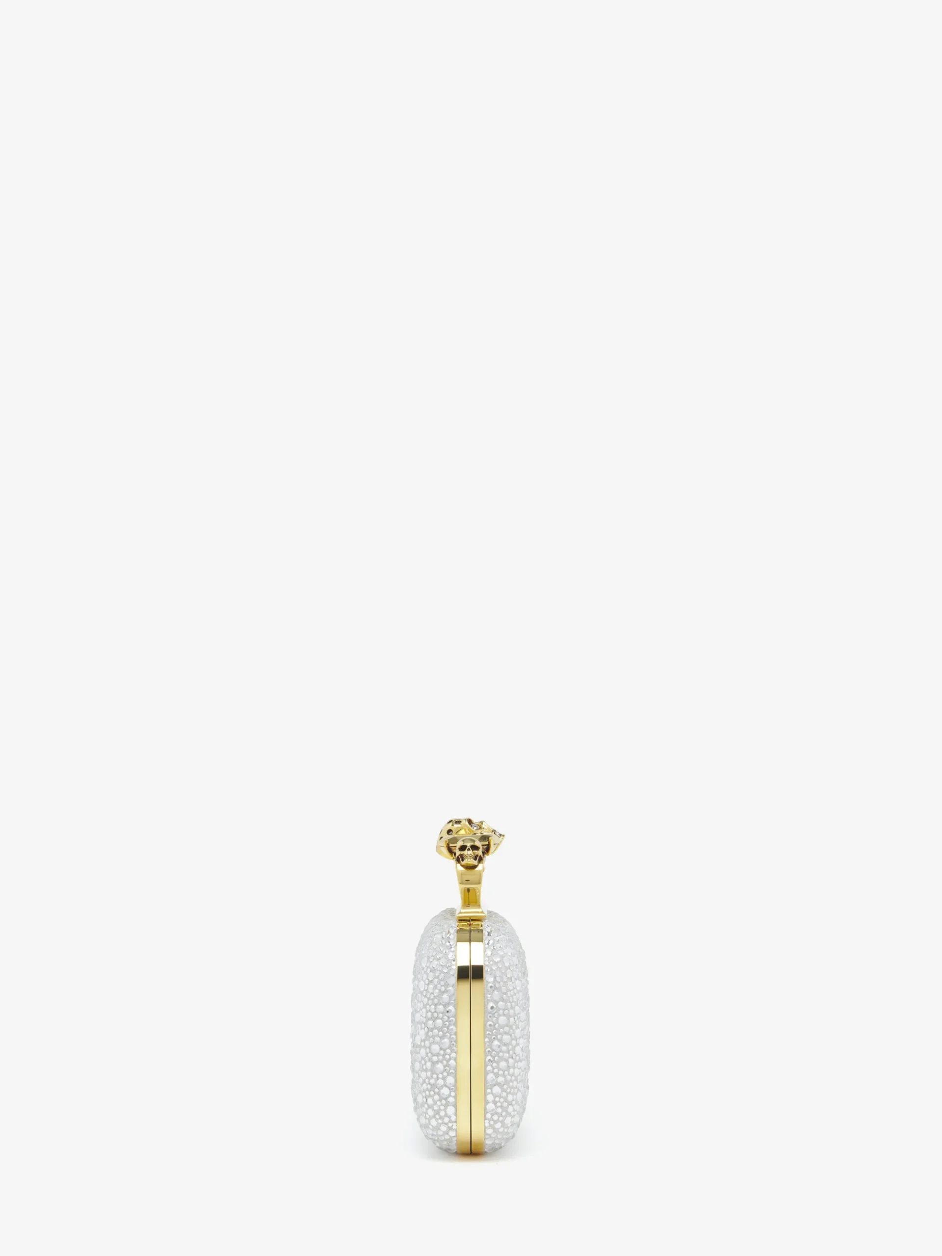 Women's Knuckle Clutch in Silver
