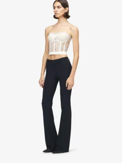 Women's Lace Corset in White