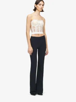 Women's Lace Corset in White