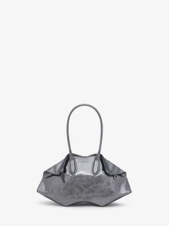 Women's Manta Bag in Dark Silver