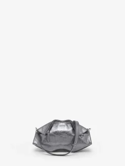 Women's Manta Clutch in Dark Silver