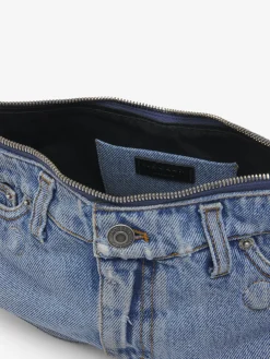 Women's Manta Clutch in Washed Blue