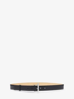 Women's McQueen T-Bar Hip Belt in Black/Silver