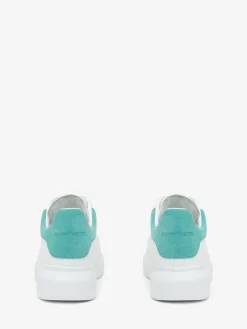 Women's Oversized Sneaker in White/Blue