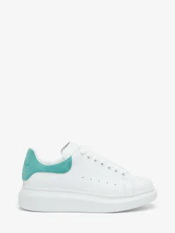 Women's Oversized Sneaker in White/Blue