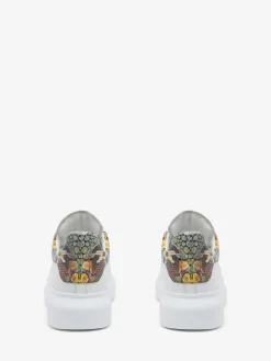 Women's Oversized Sneaker in White/Multicolour