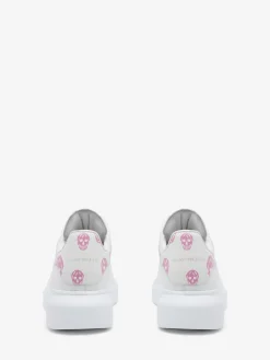 Women's Oversized Sneaker in White/Pink