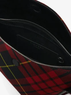 Women's T-Bar Sling Bag in Red/Black/Yellow
